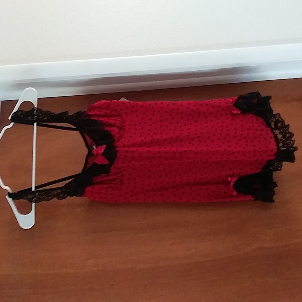 NWT Valentine's Day with hearts Sexy lingerie with thong